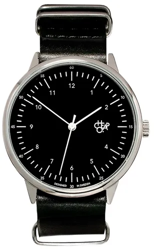 Cheapo Leather Dark Black