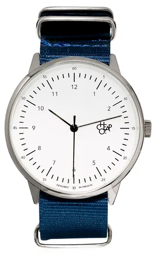 Cheapo Navy Silver/White
