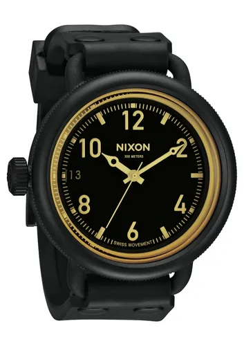 A488-354 - Nixon October Matte Black / Orange Tınt Kol Saati