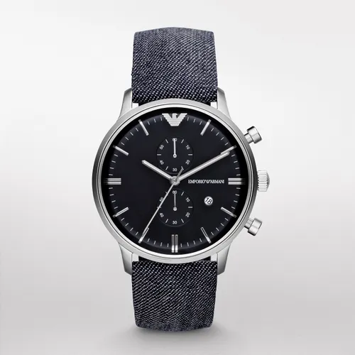 Emporio Armani AR1690 Denim Erkek Kol Saati