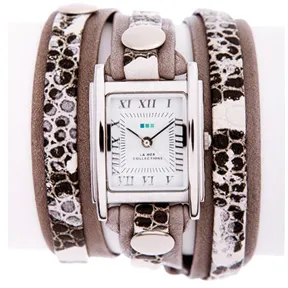La Mer Collection Cement Snake Layer Wrap Saat