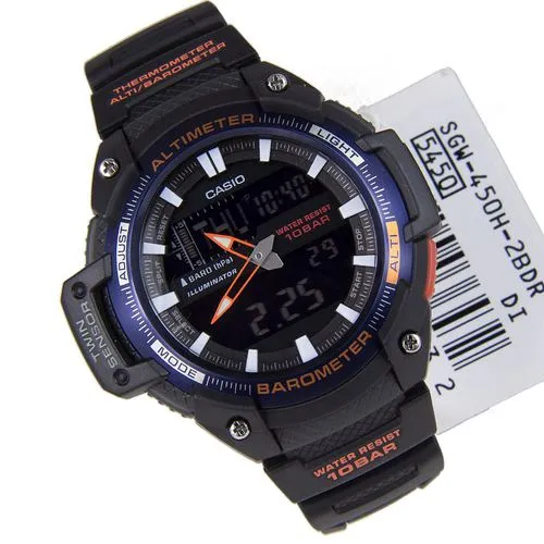 Casio Sgw-450h-2bdr  Kol Saati