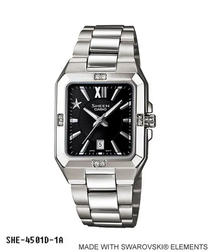Casio She-4501d-1adr Bayan Kol Saati