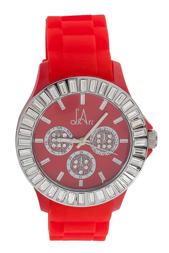 d'Arc Silver Red Glam Saat